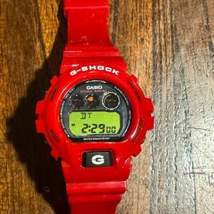 Casio G-Shock Bold Red Watch